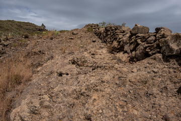 Footpath on hillside near Arona Tenerife, Spain © Snapvision