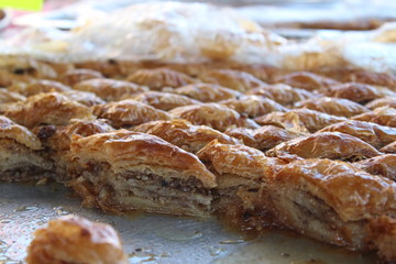 Traditional Turkish desert named baklava