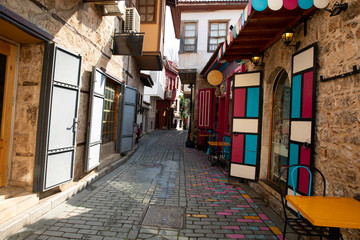 Fototapeta na wymiar Antalya old town ( Kaleici )
