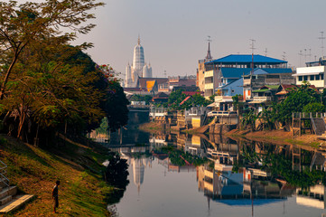 Obraz premium view of Phetchaburi Thailand