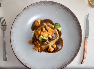 a tasty healthy meal 