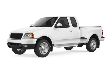Pickup Truck Isolated