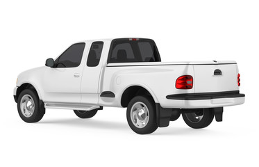 Pickup Truck Isolated