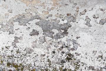 Rough concrete wall surface with aged appearance