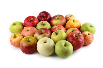Fuji, gala, granny smith and braeburn apples