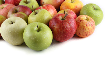 Fuji, gala, granny smith and braeburn apples