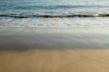 Water and sand
