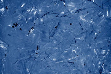 Blue beautiful abstract surface with paint splashes.