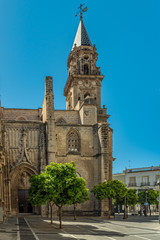 Obraz premium The church of San Miguel. Jerez de la Frontera, Andalusia, Spain