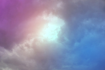 Fototapeta premium sky pink and blue colors.sky abstract background