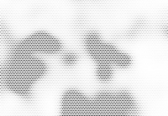Fototapeta premium Abstract halftone dotted background. Futuristic grunge pattern, dot and circles. Vector modern optical pop art texture for posters, sites, business cards, cover, postcards, labels, stickers layout.