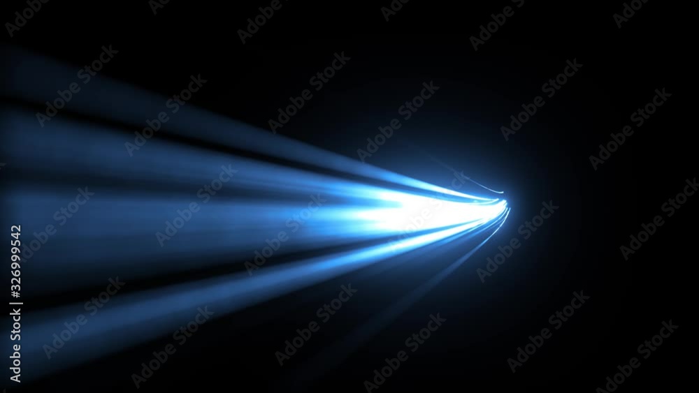 Poster abstract glowing slow motion light strokes background/ 4k animation of an abstract slow motion backg