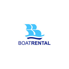 Smart logo for sailboat boat rental logo designs, stock and vector