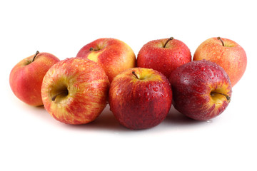 Fototapeta na wymiar Apples isolated on white