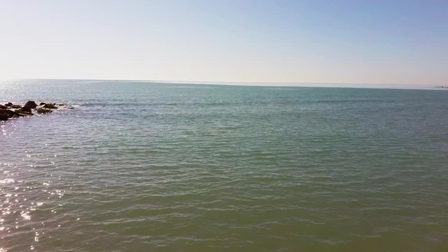 Vista da Drone del Villaggio Coppola Beach 1