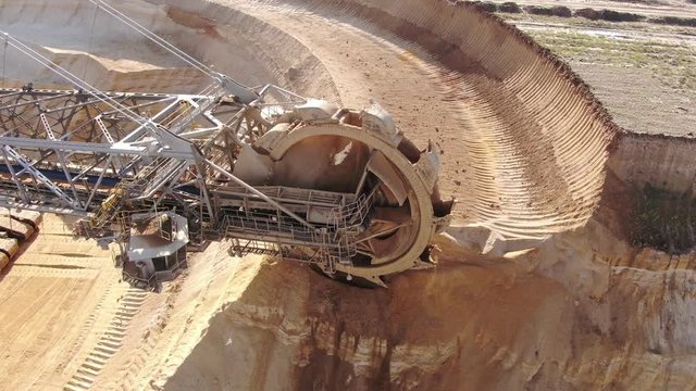 Garzweiler Coal Surface Mine Germany