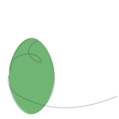 Easter background egg green vector illustration