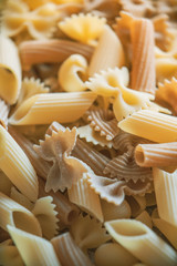 Obraz na płótnie Canvas Pasta, The basic element of Italian Cuisine