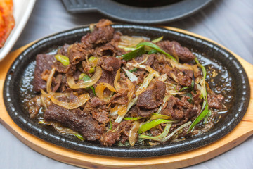 Bulgogi beef ribeye, Korean food
