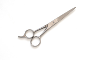 Professional hairdresser Scissors isolated on white background