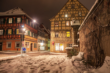 Bamberg at night