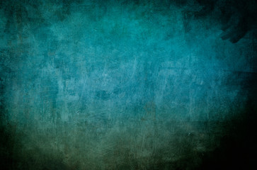 blue grungy background with canvas texture