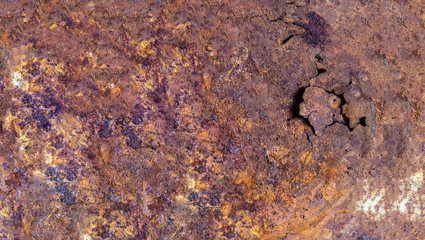Texture of old rusty iron.