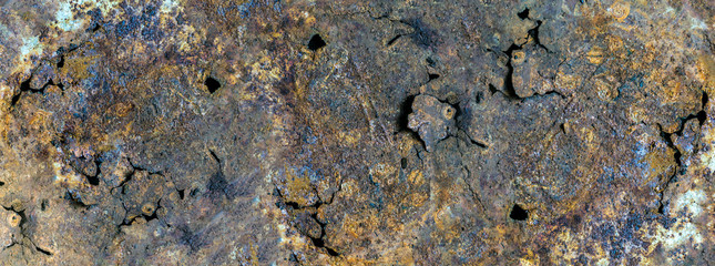 Texture of old rusty iron.