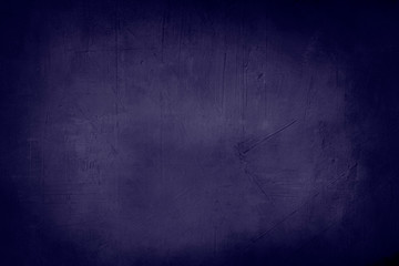 blue grunge background or texture with black vignette borders