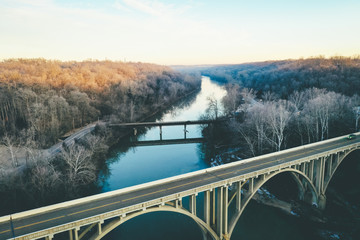 bridge over the river lebanon, ohio