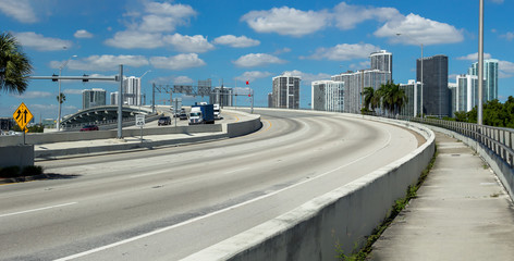 The Miami Highway in Florida