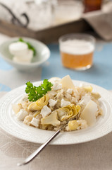 Artichoke Hearts and Parmesan Cheese Risotto