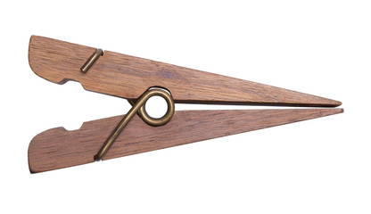 Open Clothes Pin Top View