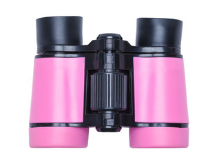 Pink Binoculars Top View