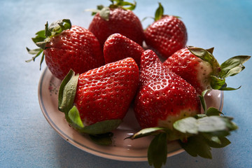 delicious strawberries from spain ready to eat