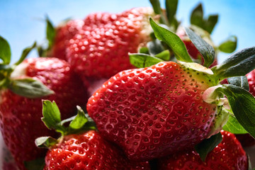 delicious strawberries from spain ready to eat