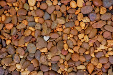 Brown stones