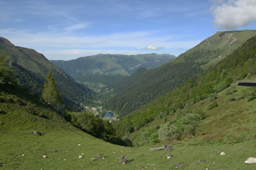 Fototapeta na wymiar La Mongie Pyrénées France