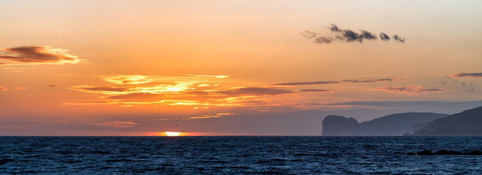 Sardegna Alghero tramonto 