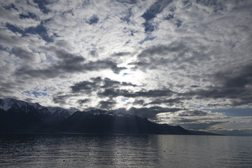 Nice clouds un the Leman