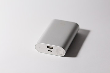 power bank on a white background