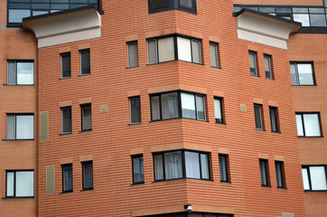 Obraz premium Modern residential area in Kiev. Exterior. Kiev , Ukraine