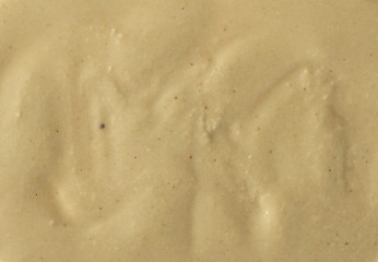 Sesame butter, paste tahini   background and texture