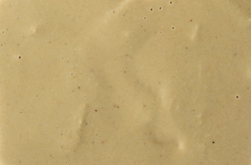 Sesame butter, paste tahini   background and texture