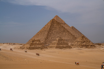 Fototapeta na wymiar The Great Pyramids