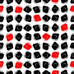 BACKGROUND WITH BLACK AND RED PAINT SPOTS