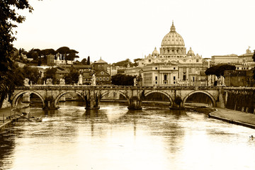 Fototapeta premium Saint Peter's Basilica in Vatican