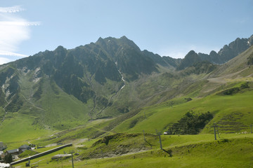 Fototapeta premium La Mongie Pyrénées France