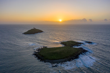 Ballycotton Lighthouse is situated on the steep sloped on a Island approximately 2 km from Ballycotton Village. One of only two Black Lighthouses in Ireland.