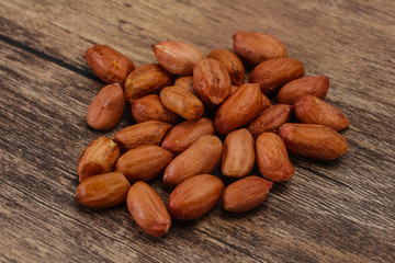 Raw peanut heap - for roast